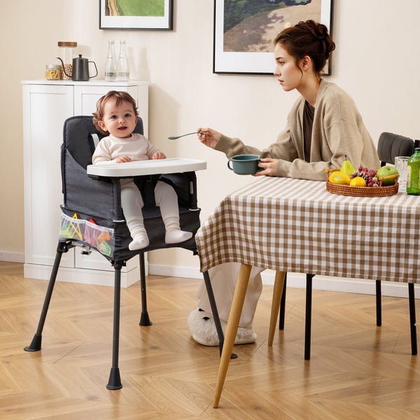 Booster Seat, 58.42x57.15x96.52 cm, Mørkegrå
