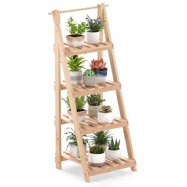 Plantestativ, 52x38x109 cm, Naturfarvet Plantestativ, 52x38x109 cm, Naturfarvet
