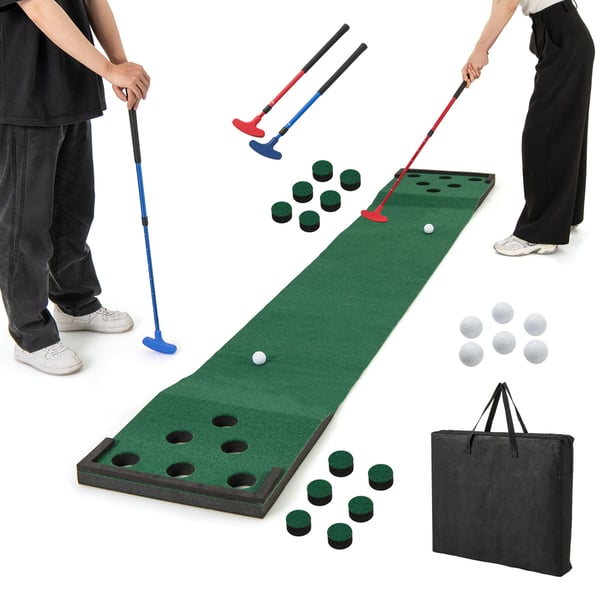 Golfviheriömatto, 335x48 cm, Vihreä