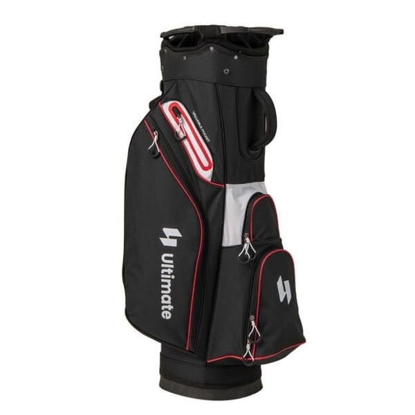 Golfkärryn laukku, 127 cm, harmaa scmen punacmen Golfkärryn laukku, 127 cm, harmaa scmen punacmen