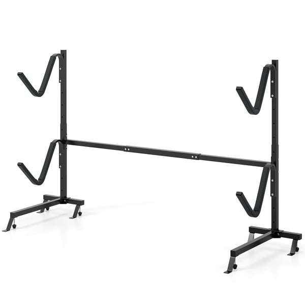 Kajakholder, 240x68x140 cm, Sort
