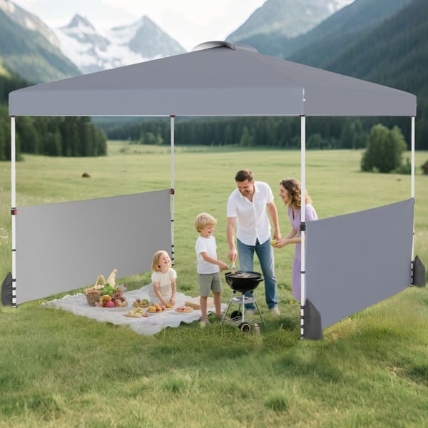 Canopy telt, 300x300x266-286 cm, hvid Canopy telt, 300x300x266-286 cm, hvid