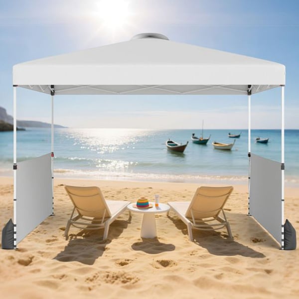 Pavillon, 300x300x266-286 cm, Hvid Pavillon, 300x300x266-286 cm, Hvid