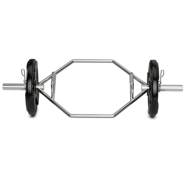 Trap Bar, 56 Inch, Krom - materiale: Stål