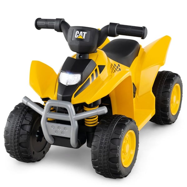 Elektrisk ATV, CAT-licenseret, 63x38x44 cm, Gul