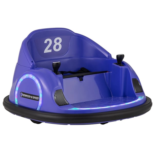 Bumperbil, Elektrisk, Lilla