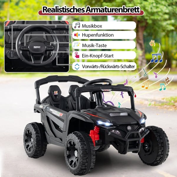 Elektrisk Bil, 12V, Sort, Star