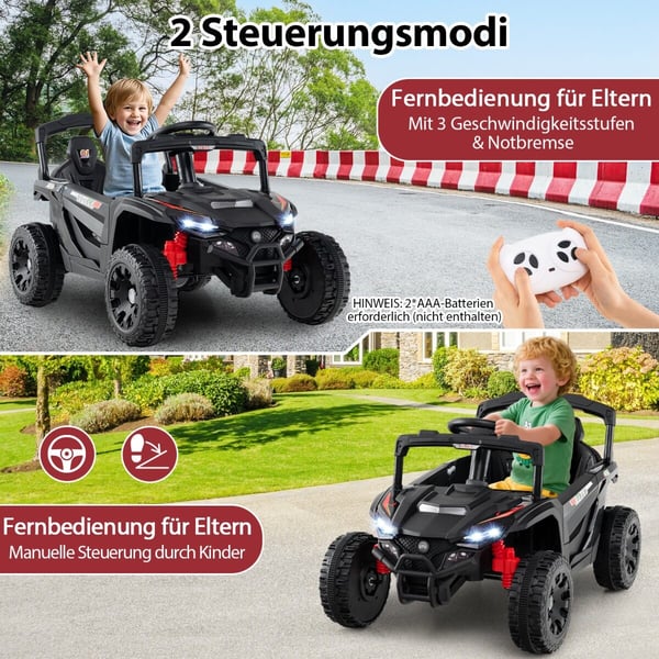 Elektrisk Bil, 12V, Sort, Star
