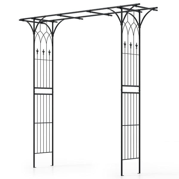Havebue, Metal Rosebue, Sort