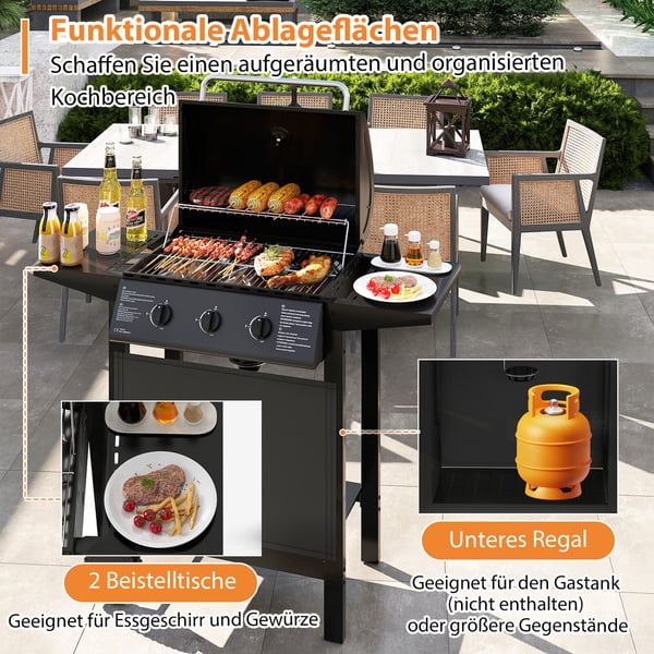 Udendørs Gasgrill,,,, Star