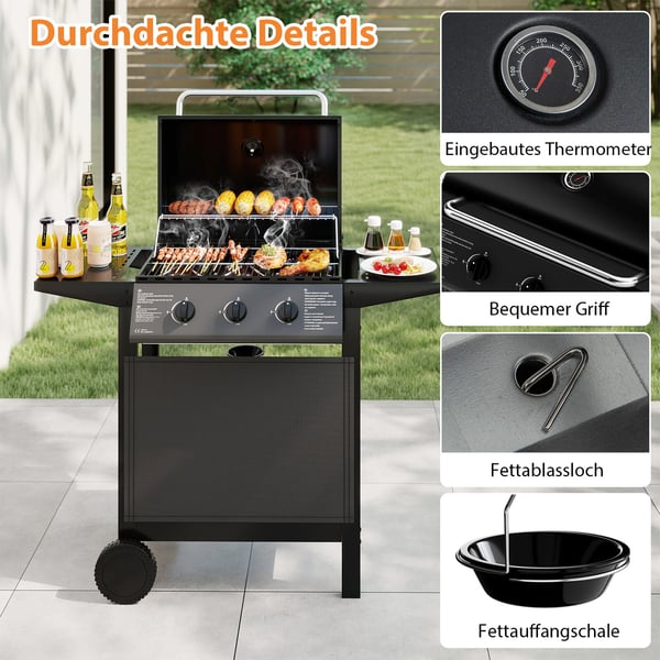 Udendørs Gasgrill,,,, Star