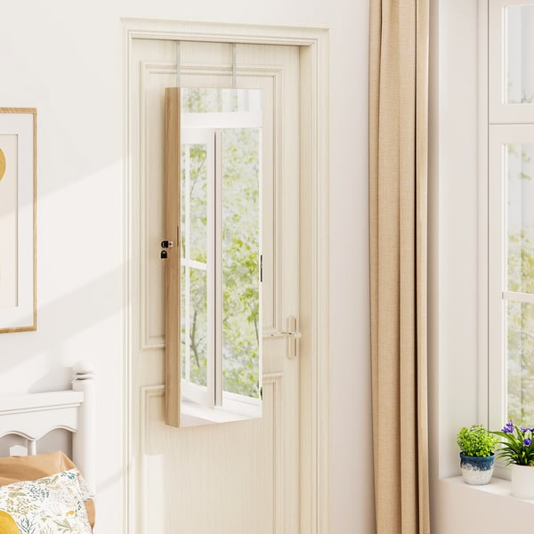 Korurasia, LED-valaistus, Peili, Lukittava, Beige