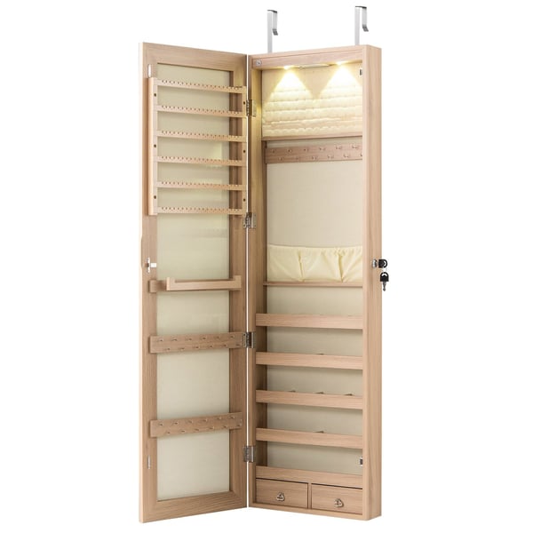 Korurasia, LED-valaistus, Peili, Lukittava, Beige