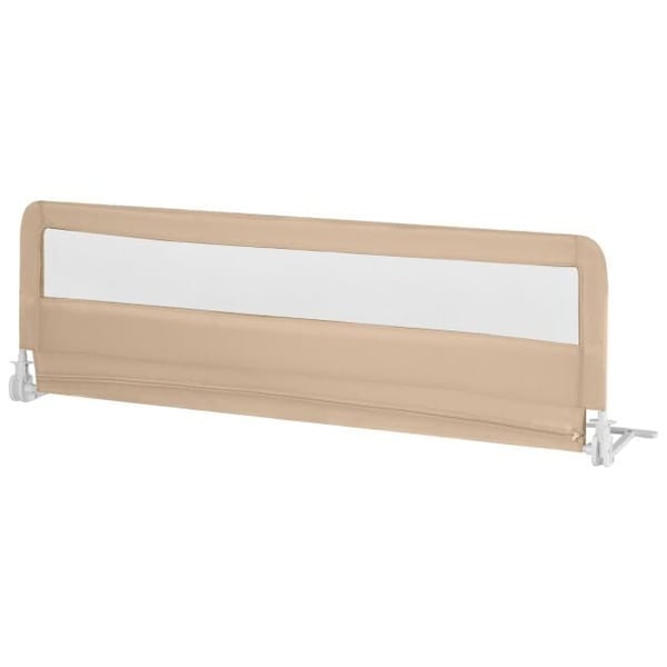 Sängyn kaide, 180x41x56 cm, beige