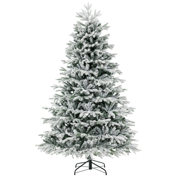 Tekoinen joulukuusi, 210 cm, lämmin valkoinen