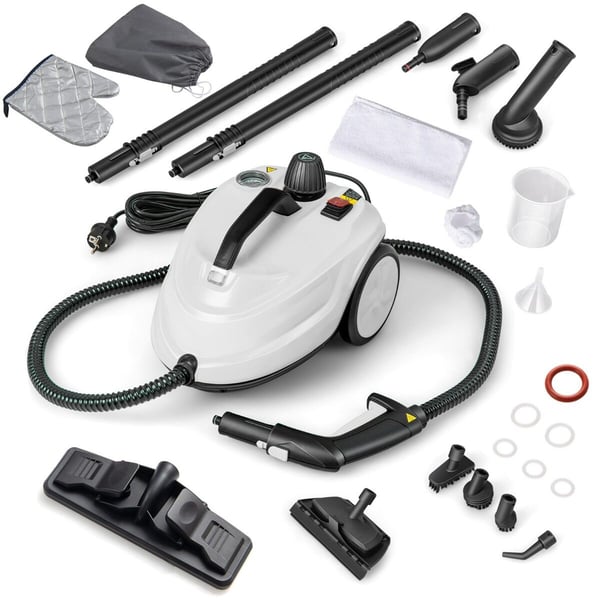 Damprenser, 2000W, 1,8L, Hvid