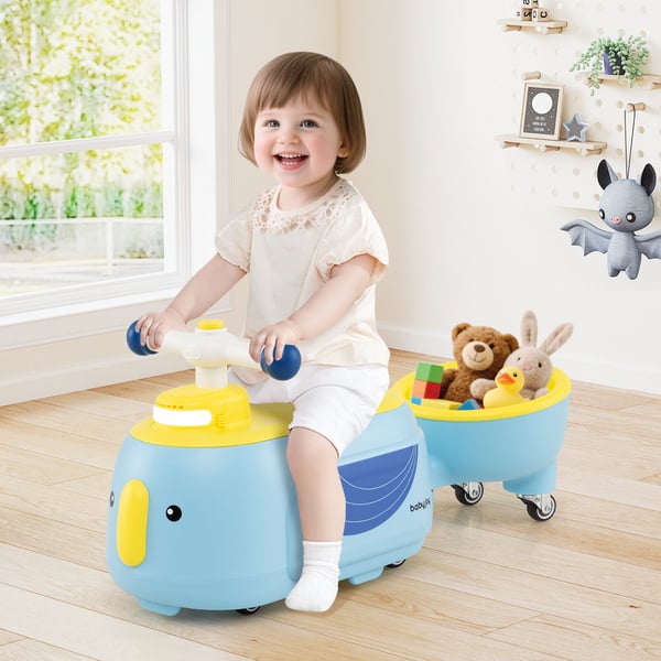 Ride-on legetøj, 12 måneder+, blå