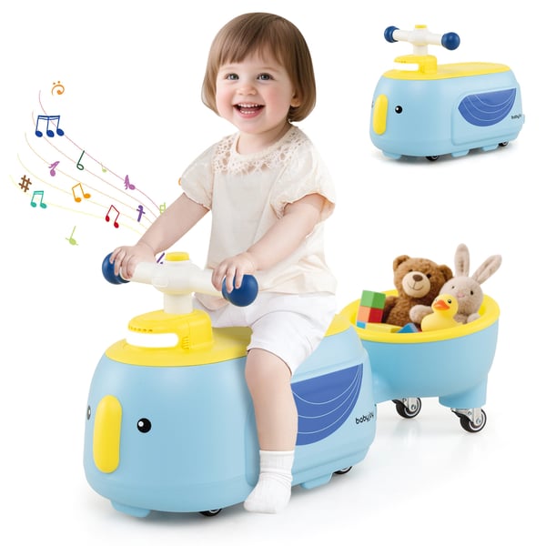 Ride-on legetøj, 12 måneder+, blå