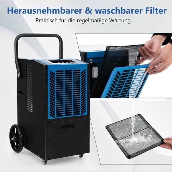 Affugter, 66 L/dag, Timer, Automatisk afrimncmg
