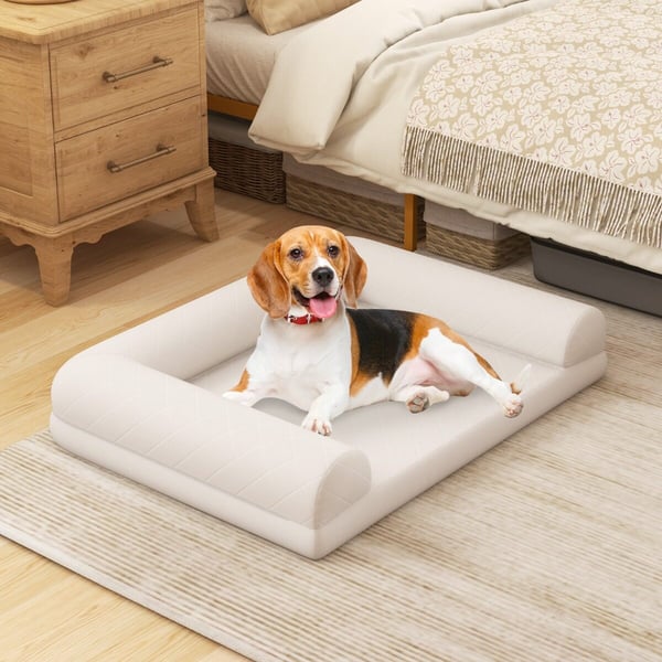 Koiranpeti, 90x69x18 cm, beige