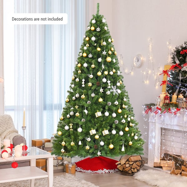 Tekojoulukuusi, Premium-saranallinen, 4,9×9 ft, Vihreä