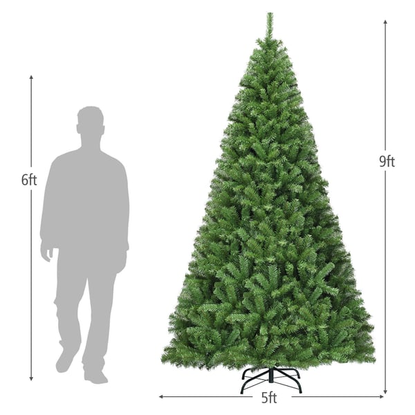 Tekojoulukuusi, Premium-saranallinen, 4,9×9 ft, Vihreä