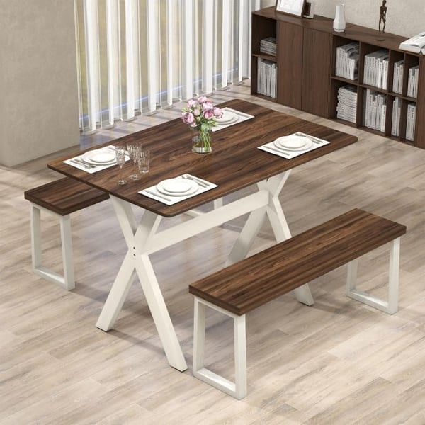 Spisebord, 43x28x30cm, Hvid Spisebord, 43x28x30cm, Hvid