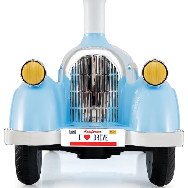 Ride-on legetøj, 74x29x36 cm, marcmeblå