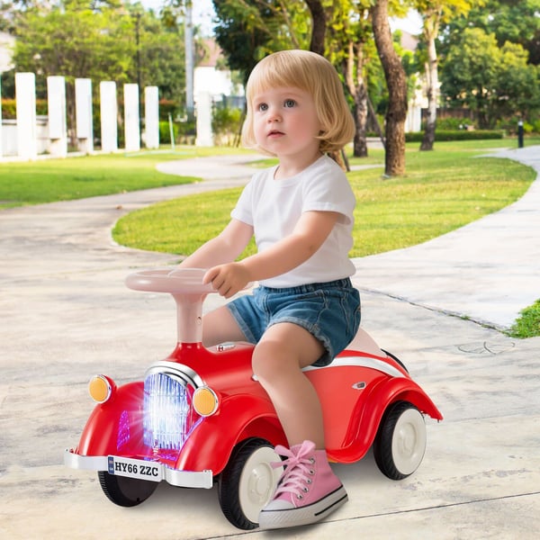 Ride-on legetøj, 74x29x36 cm, Rød