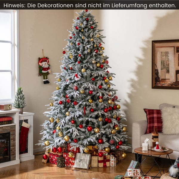 Tekokuusi, 240 cm, Vihreä ja Valkoinen