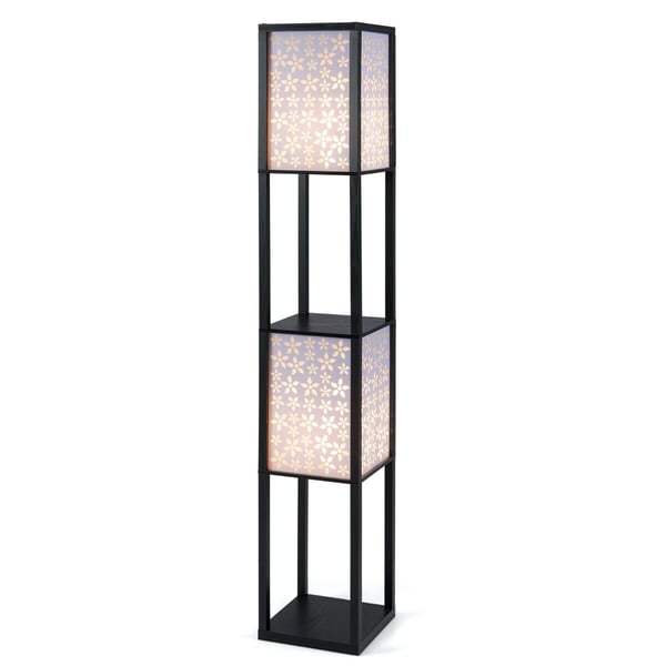 Lattiavalaiscm, 26x26x156 cm, Musta Lattiavalaiscm, 26x26x156 cm, Musta