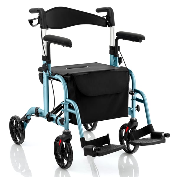 Rollator, 103×64×85 cm-38cm, Navy