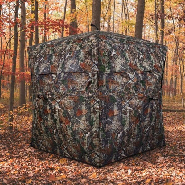 Jordtelt, 147x147x170 cm, Camouflage