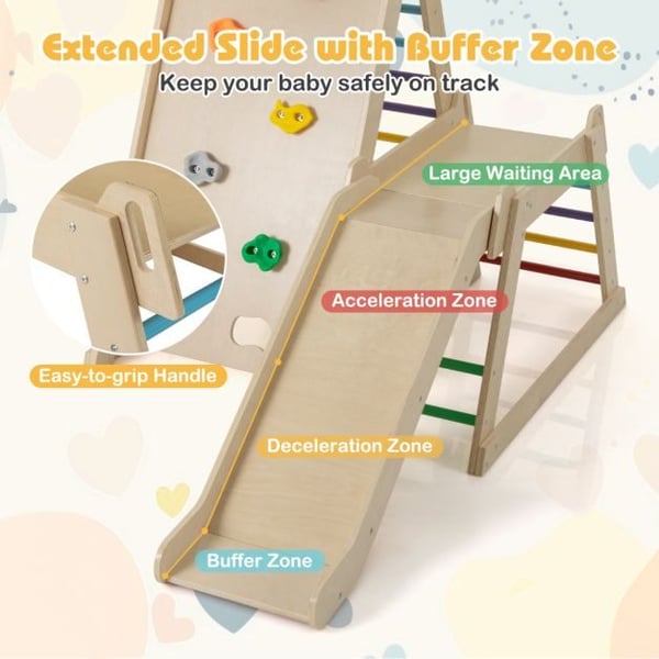 Jungle Gym, 105x176x123 cm, Värikäs