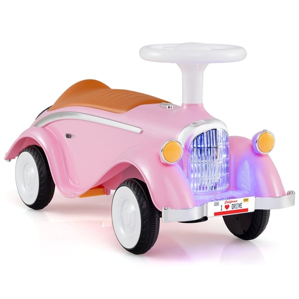 Ride On Legetøjsbil, 74x29x36 cm, Pink