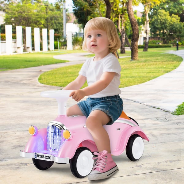 Ride On Legetøjsbil, 74x29x36 cm, Pink