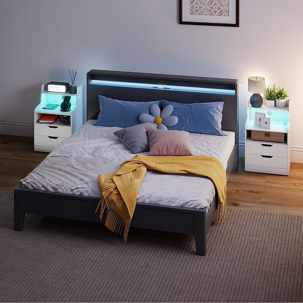 Natbord, LED, Hvid, Star, Kodustaar