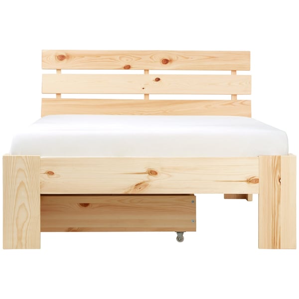 Enkeltseng, Home, 94,5x204,5x66,7 cm, Brun
