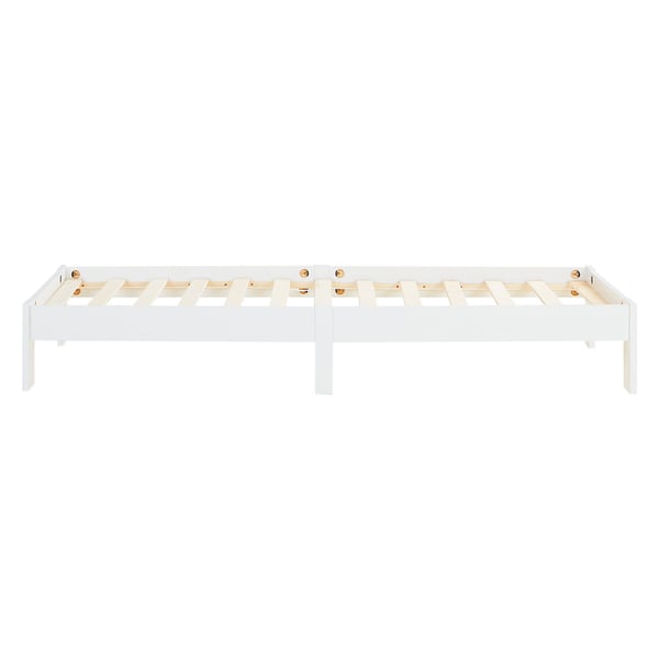 Sengeramme, Home, 95,5x204x30 cm, Hvid