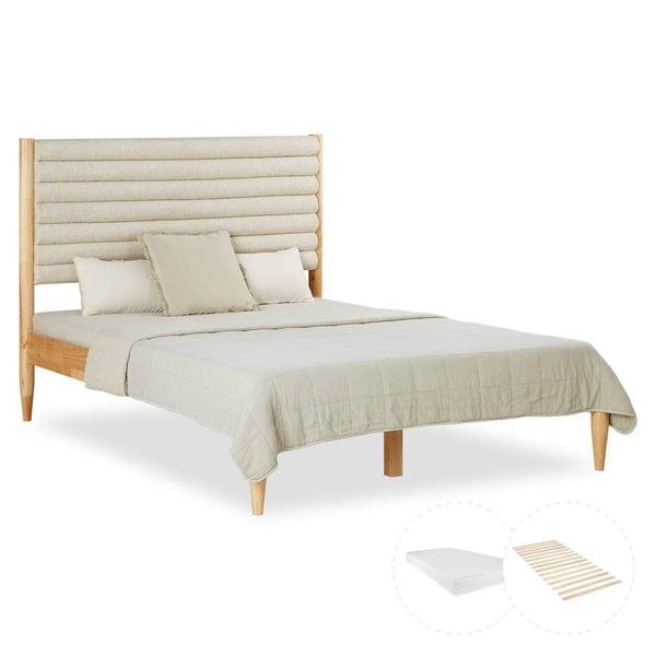 Sänky, Home, 148x120x204 cm, beige
