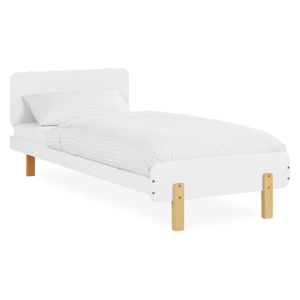 Enkeltseng, Home, 95x76,5x209 cm, Hvid