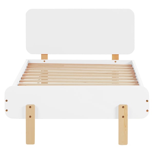 Enkeltseng, Home, 95x76,5x209 cm, Hvid