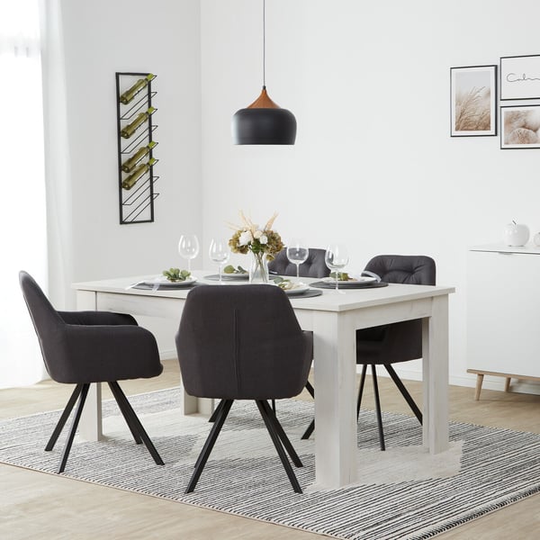 Ruokatuolien sarja, Home, 59x88x57 cm, harmaa