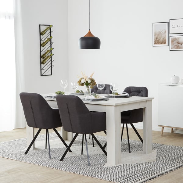 Ruokatuolien sarja, Home, 59x88x57 cm, harmaa