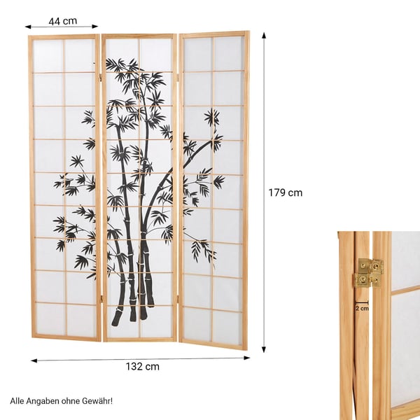Rumdeler, Home, 132x2x179 cm, Hvid