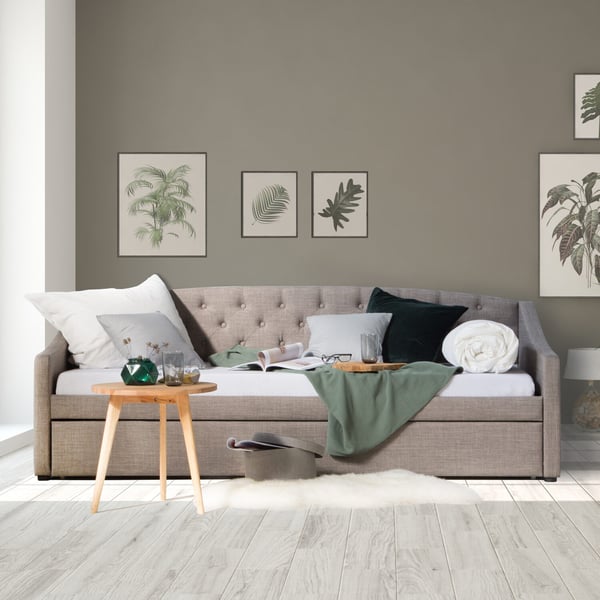Dagbädd, Home, 100x215 cm, Grå