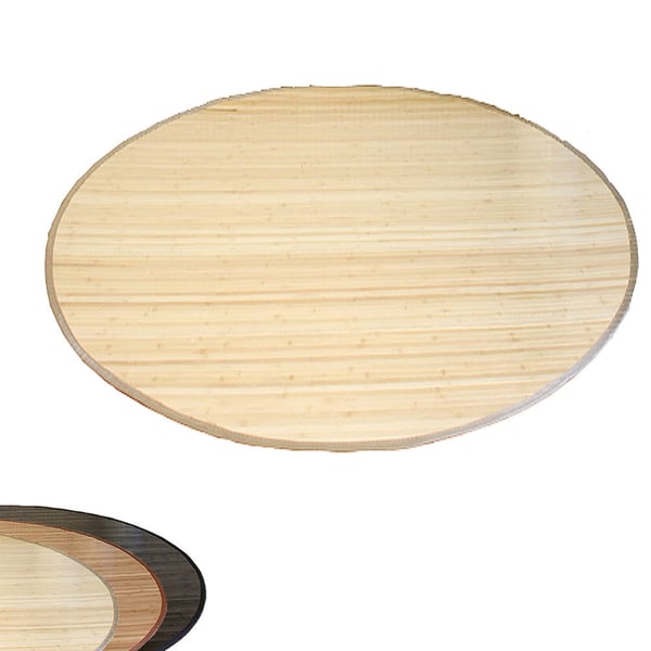 Matto, Home, bambu, 120x120 cm, ruskea