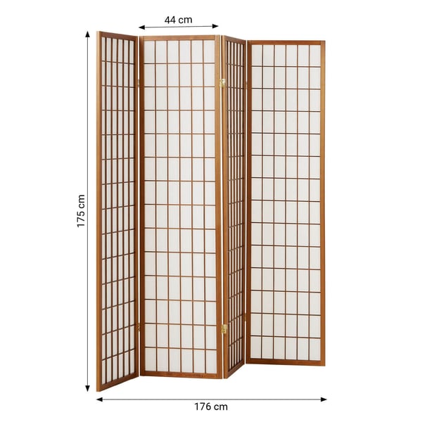Rumdeler, Home, 176x2,2x175 cm, Brun