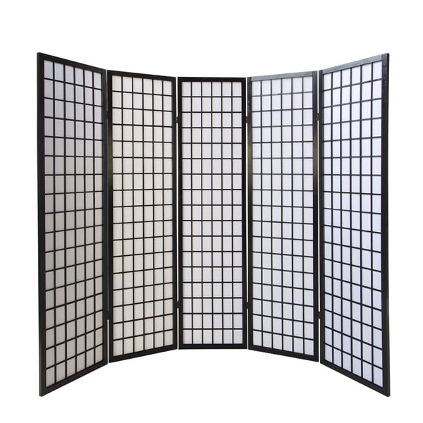 Rumsavdelare, Home, 220x2.2x175 cm, Svart