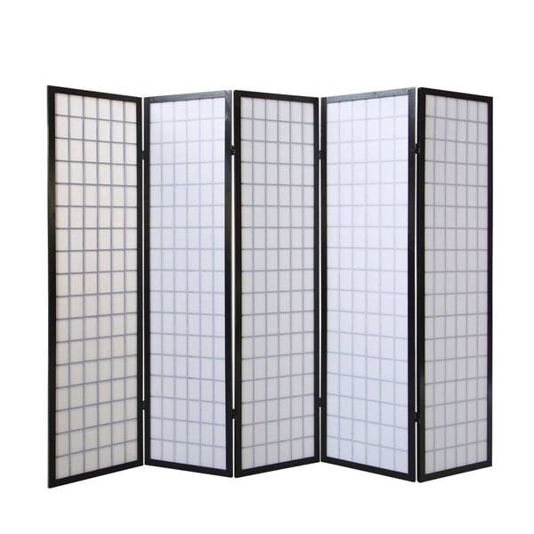 Rumsavdelare, Home, 220x2.2x175 cm, Svart
